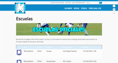 Desktop Screenshot of escuelacruzazul.com